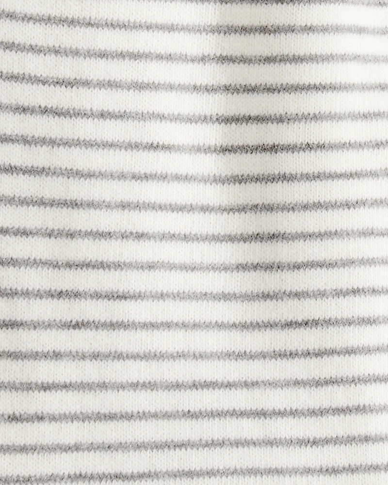 Baby Boy Striped Pants - Grey