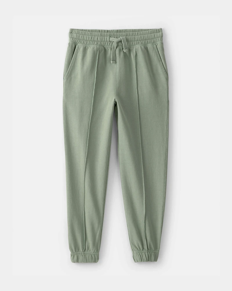 Boys French Terry Joggers - Green