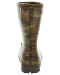Toddler Camo Print Rain Boots