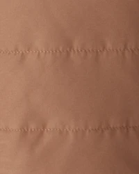 Baby Boy Hooded Midweight Jacket - Brown