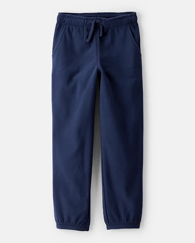 Boys Fleece Joggers - Navy