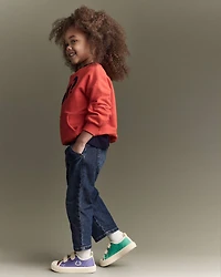 Toddler Barrel Pant Denim - Blue