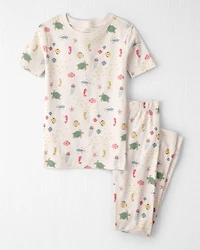 Kid 2-Piece Organic Cotton Pyjamas Under the Sea