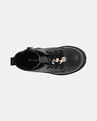 Toddler Boy Girl  Ankle Boots - Black