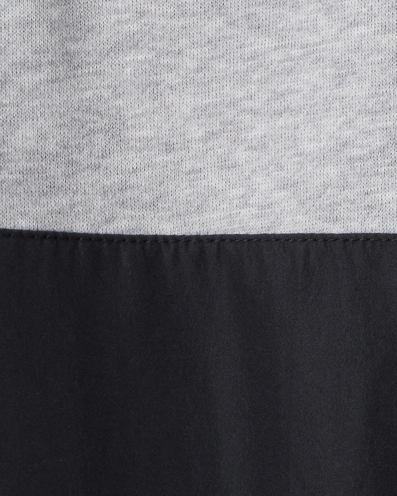 Baby Boy Fleece Joggers - Grey