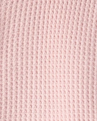 Baby Girl Waffle Knit Hooded Jacket Made with Organic Cotton