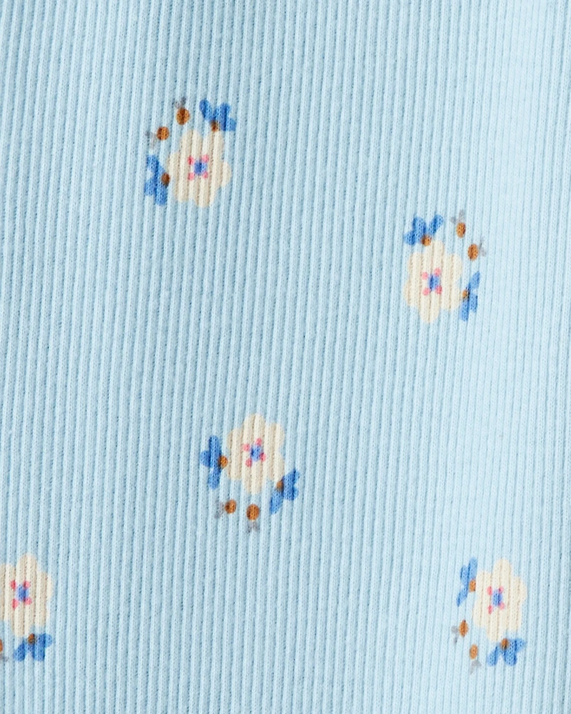 Toddler Girl Peter Pan Collar Pullover & Flare Legging Set