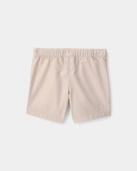 Baby Boy Canvas Shorts - Khaki