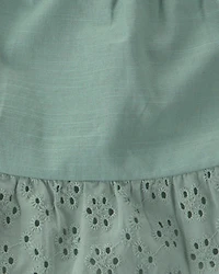 Baby Girl 2-Piece Tank Top & Short Set