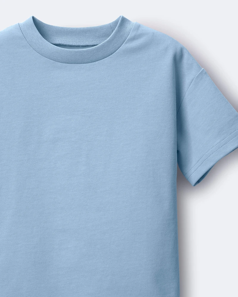 Toddler Relaxed Tee - Blue