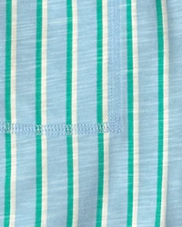 Boys Striped Shorts - Blue