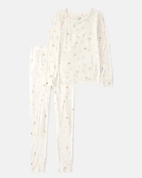 Kid Constellation PurelySoft 2-Piece Pyjama Set - Cream
