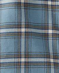 Toddler Boy 2-Piece Plaid Shirt and Pants Set