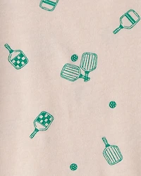 Toddler Pickleball T-Shirt - Brown