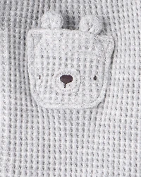 Baby 3-Piece Thermal Bear Little Cardigan Set