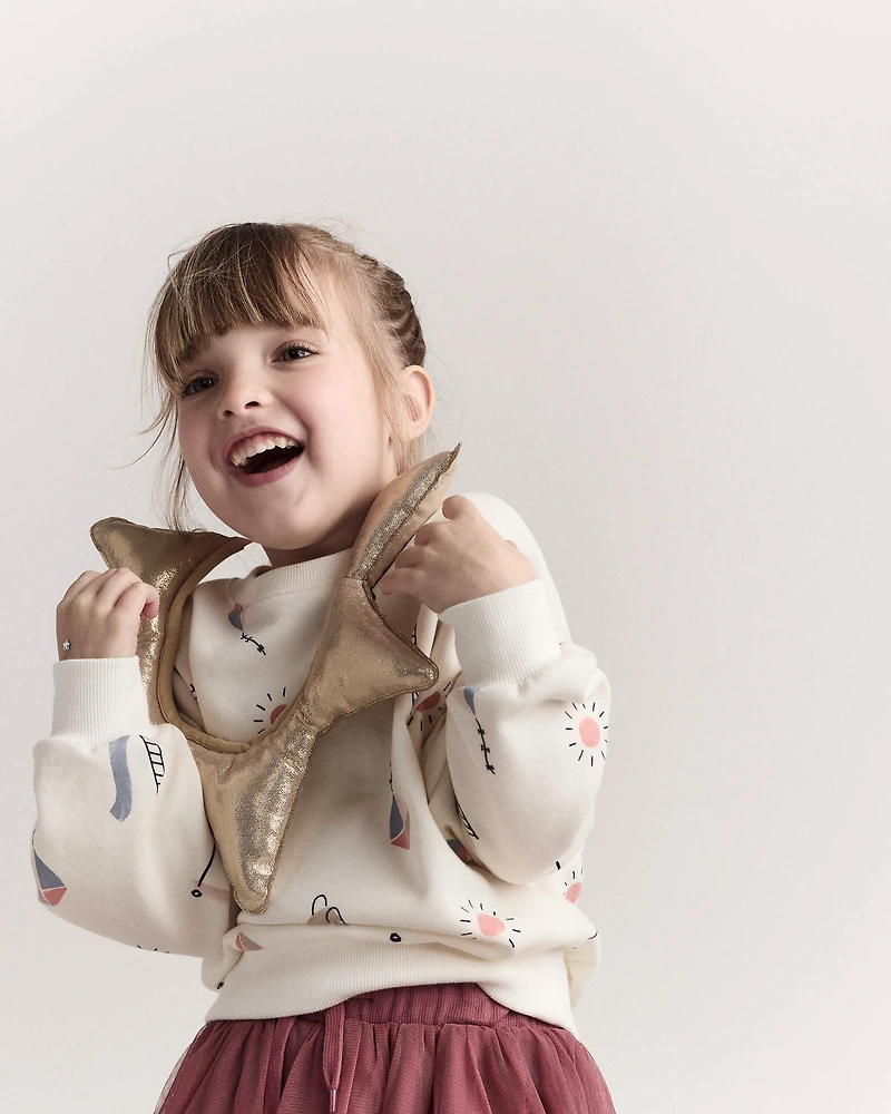 Toddler Star Glitter Headband - Gold