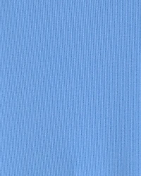 Girls Rib Short-Sleeve Dress - Blue