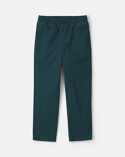 Boys Twill Pants - Teal