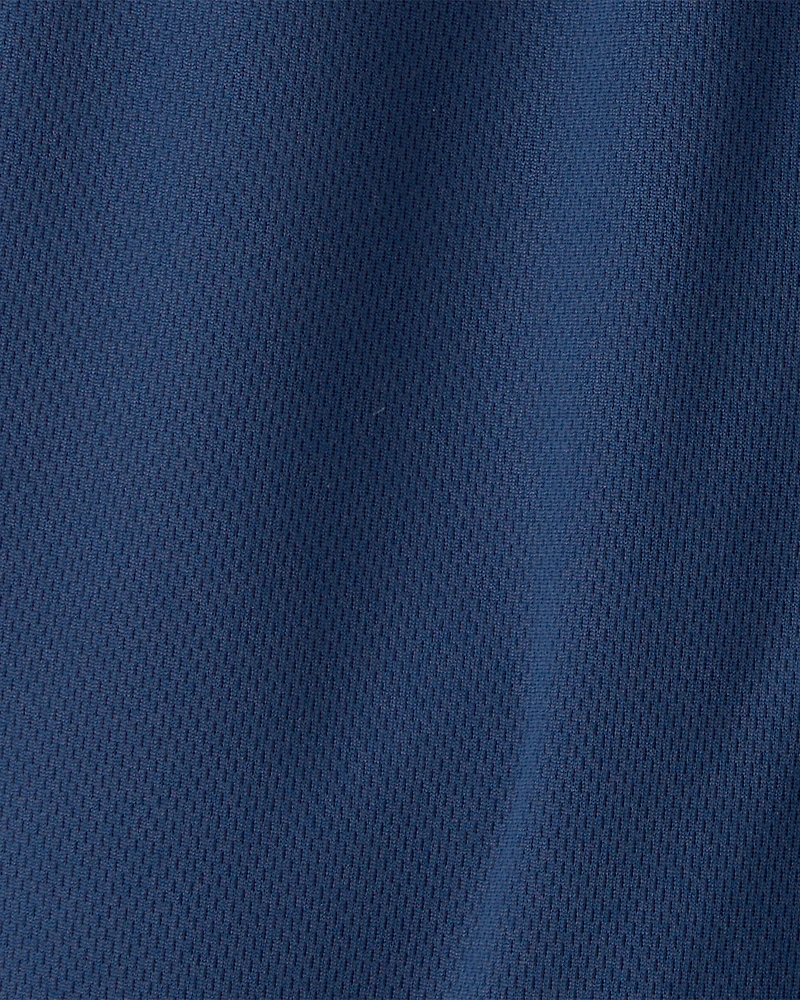 Boys Mesh Active Shorts - Blue
