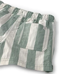 Boys Recycled Swim Trunks Stripes