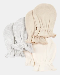 Baby 3-Pack Mitts