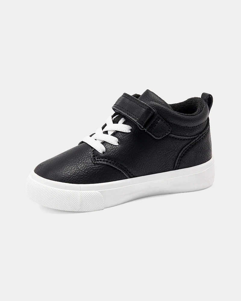 Toddler Boy Casual Sneakers - Black/White
