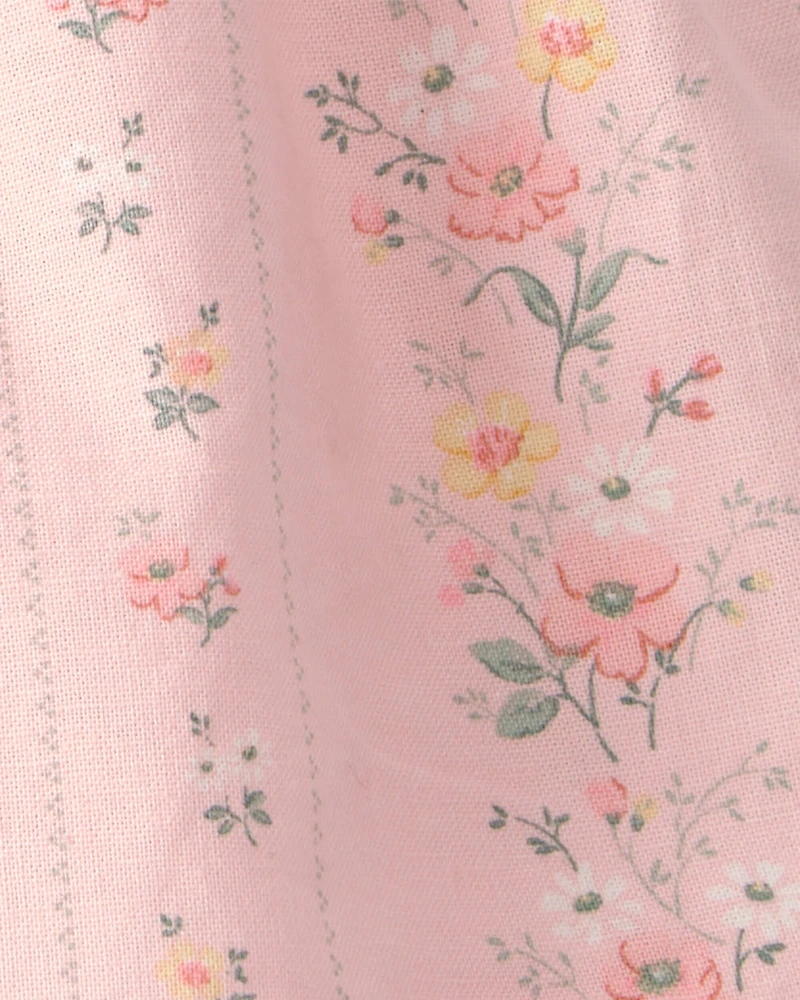 Baby Girl Ruffle Dress Made with Organic Cotton