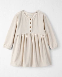 Toddler Girl Recycled Velour Dress