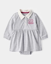 Baby Varsity Bodysuit Dress