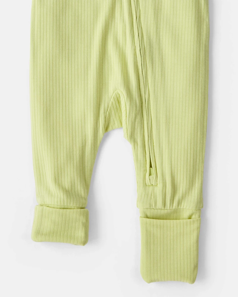Baby PurelySoft™ Snug Fit Sleeper - Green