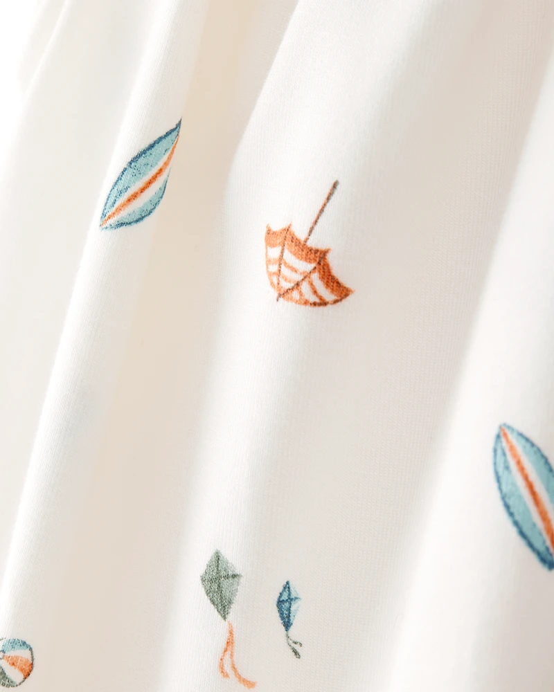 Toddler 2-Piece Camp Print PurelySoft Pajamas