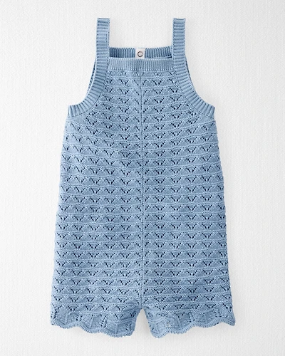 Toddler Organic Cotton Pointelle Romper