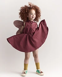 Toddler Girl Avenue Twirl™ Dress - Burgundy