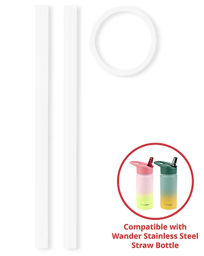 Wander Straw Bottle Extra Straws - 2-Pack