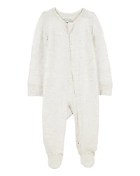 Baby Solid 2-Way Zip PurelySoft Sleeper Pyjamas