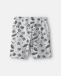 Boys Nintendo Super Mario Shorts - Grey