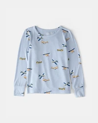 Toddler Boy Plane PurelySoft 2-Piece Pyjama Set - Blue