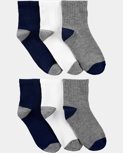 Boys 6-Pack Crew Socks
