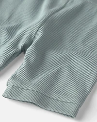 Baby 2-Piece Organic Cotton Ribbed Pyjamas