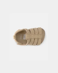 Baby Girl Strappy Sandals - Brown
