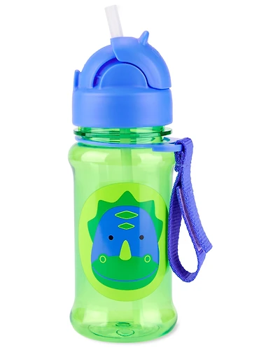 ZOO Straw Bottle - 12 oz Dino