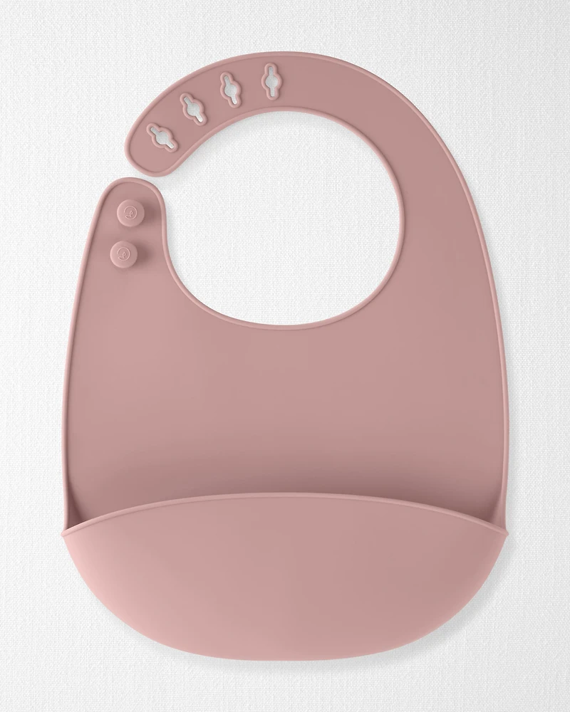 Baby 2-Pack Silicone Bibs