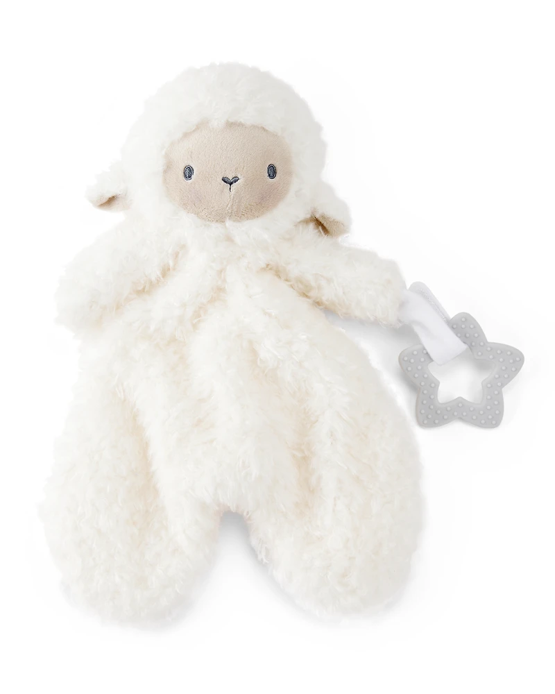 Baby Lamb Plush With Teether
