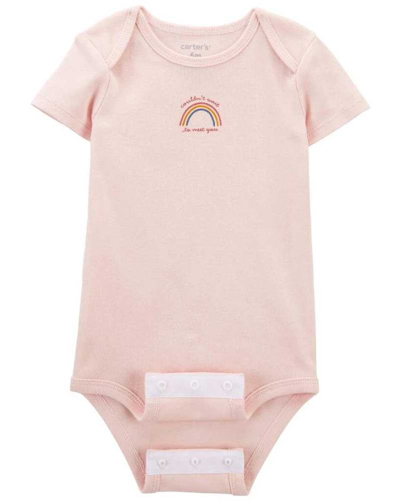 Baby Girl Preemie Sun Bodysuit