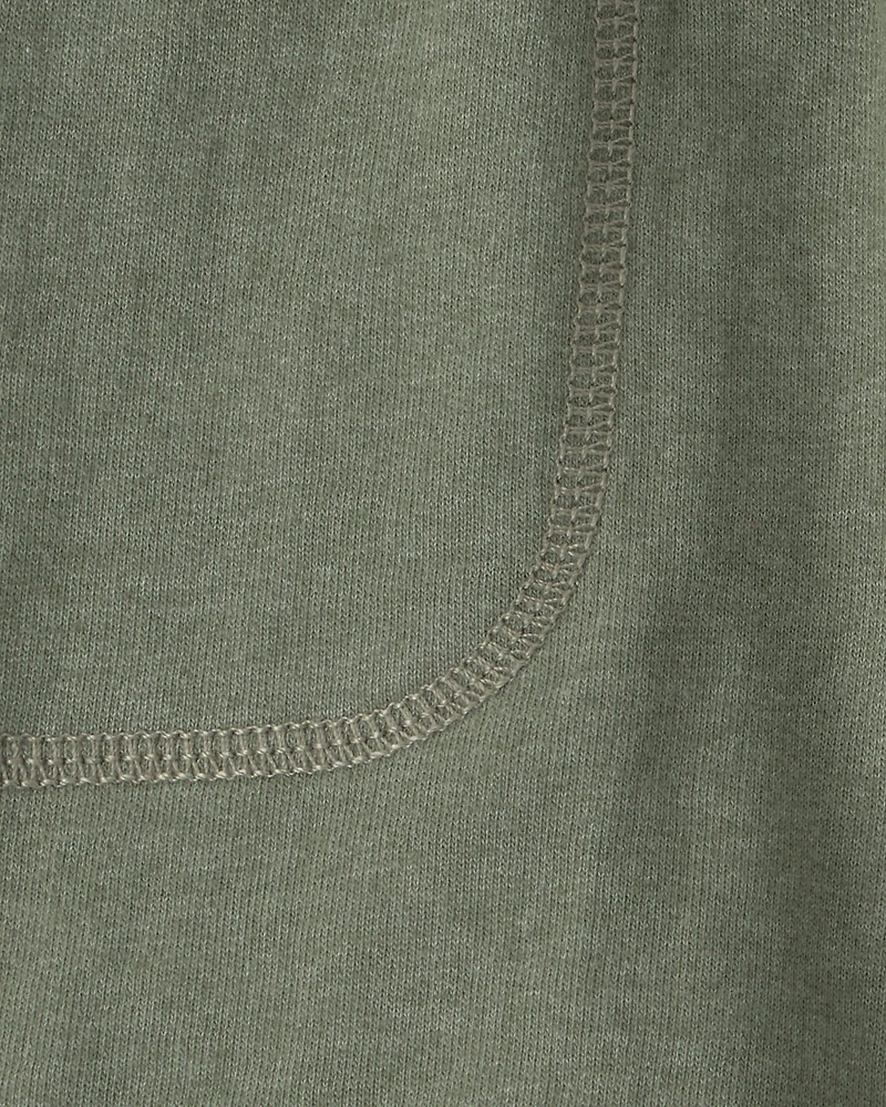 Toddler Boy French Terry Shorts - Green