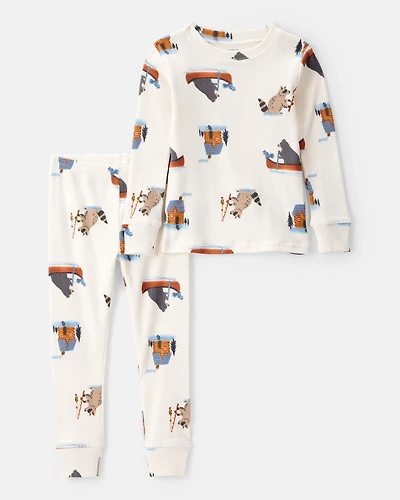 Toddler 2-Piece Woodland Creatures 100% Snug Fit Cotton Pyjamas
