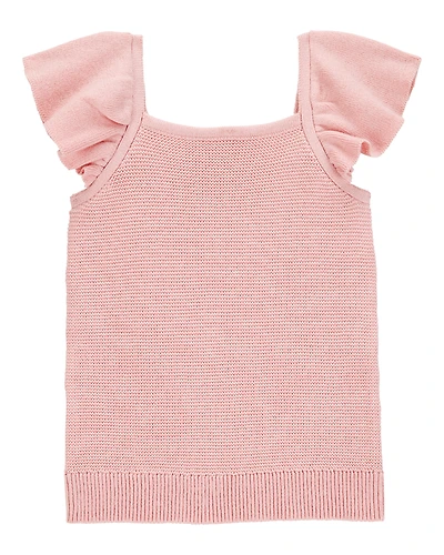 Toddler Girl Flutter-Sleeve Tank