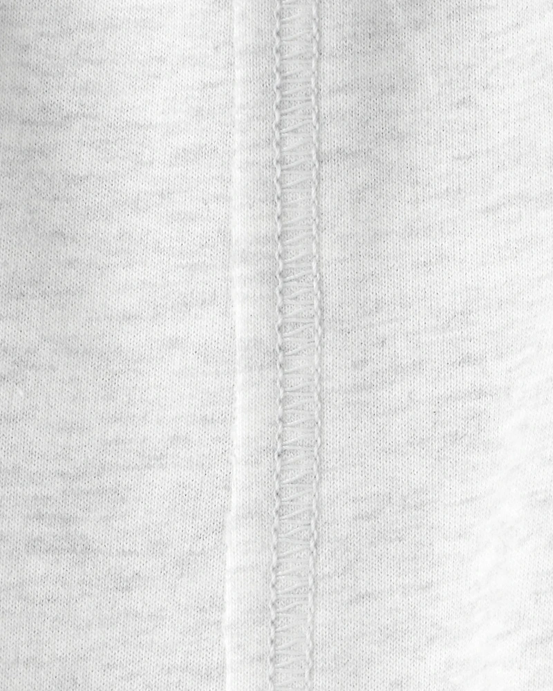 Baby Boy French Terry Joggers - Grey