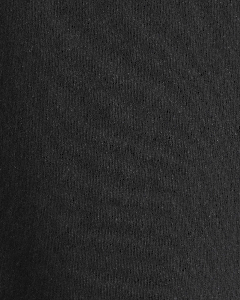 Baby Solid Short-Sleeve Tee - Black