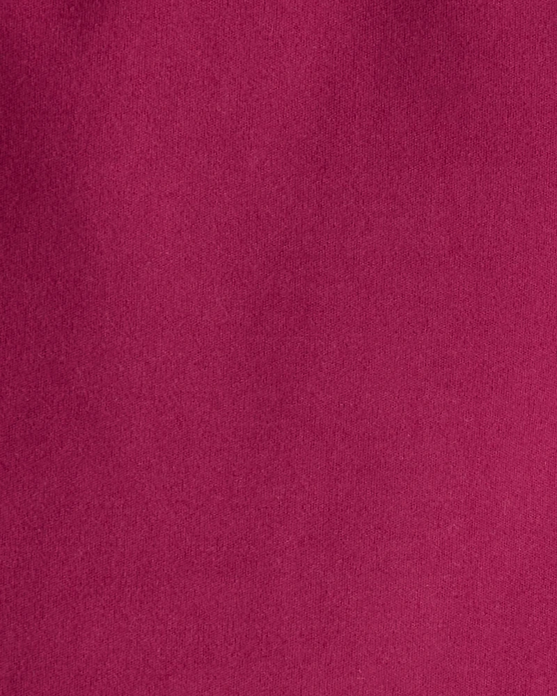 Girls Knit Bike Shorts - Red